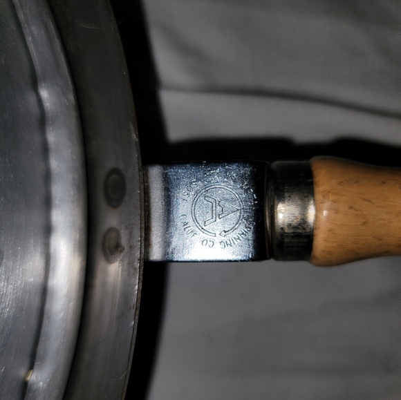 NOT SOLD!     RARE Excellent Condition Vintage Atlas Spinning Company Wok - Picture 3 of 10